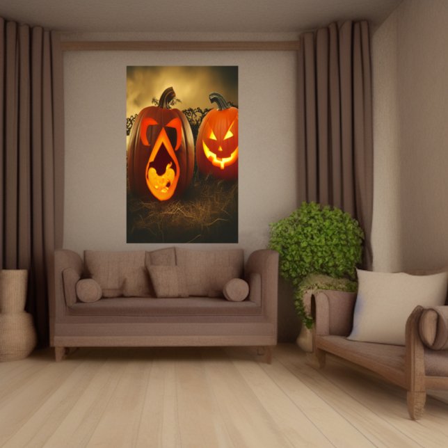 Pumpkin the bully | AI Art Poster (Skapare uppladdad)