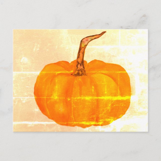 Pumpkin Time Vykort (Framsida)