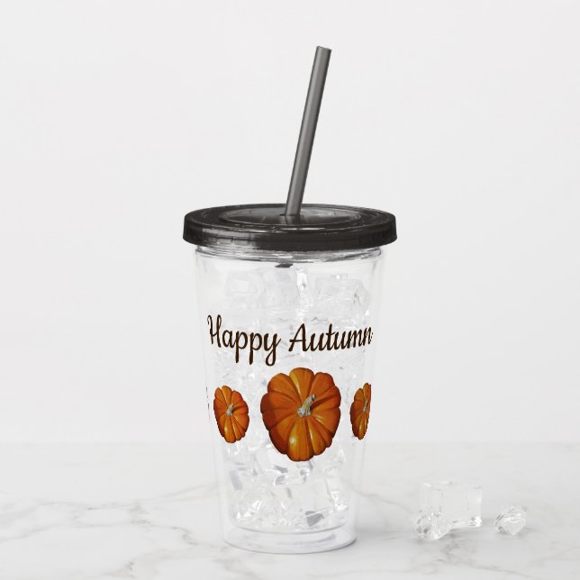 Pumpkin Tumbler Take Away Mugg (Baksida Ice)