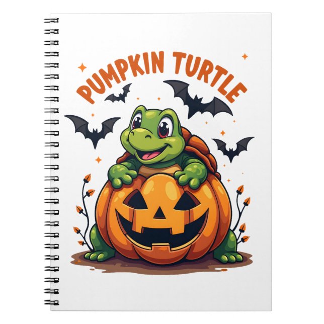 Pumpkin Turtle Anteckningsbok (Framsidan)