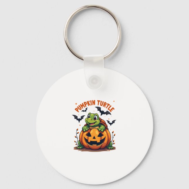 Pumpkin Turtle Nyckelring (Framsida)