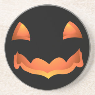Pumpkin Underlägg Roligten Halloween Jack-O-Lanter