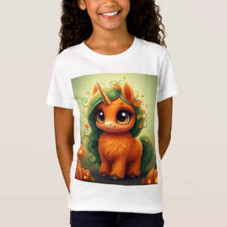 Pumpkin Unicorn T Shirt
