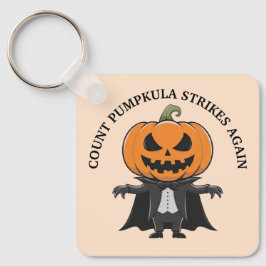 Pumpkin Vampire Nyckelring