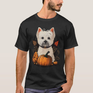 Pumpkin Väster Highland White Terrier costume West T Shirt