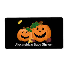Pumpkin Vattenflaska Sticker
