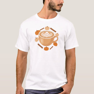 Pumpkin Vibes Cozy Fall Aesthetic Thanksgiving T Shirt