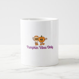 Pumpkin Vibes - Mysigt fall för sent Jumbo Mugg