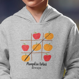 Pumpkin vs Apple Fall Halloween T Shirt