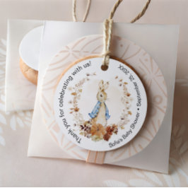 Pumpkin Whimsical Peter Rabbit Gåvor Etiketter