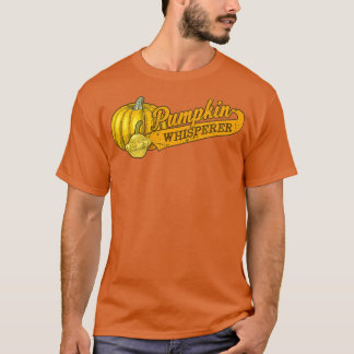 Pumpkin Whisperer Vegetable Drawing Gardening T Shirt