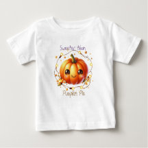 Pumpkin Wildblomma Fall Watercolor Birthday