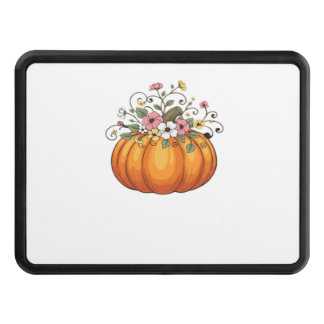 Pumpkin Wildflowers Fall Autumn Classic T-Shirt.pn Dragkroksskydd