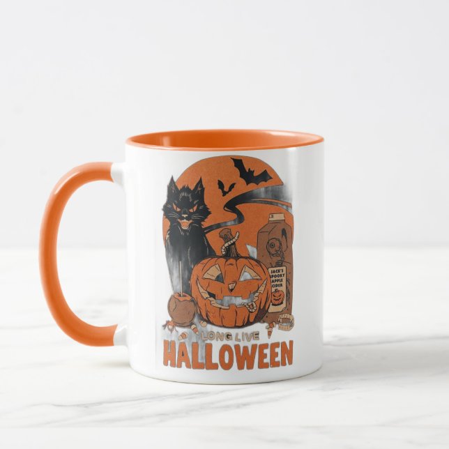 Pumpkin Witch Coffee Mugg (Vänster)