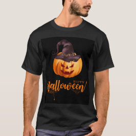 Pumpkin: Witch Hat & Halloween Charm T Shirt