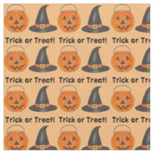 Pumpkin Witch Hat Orange Halloween Costume Tyg
