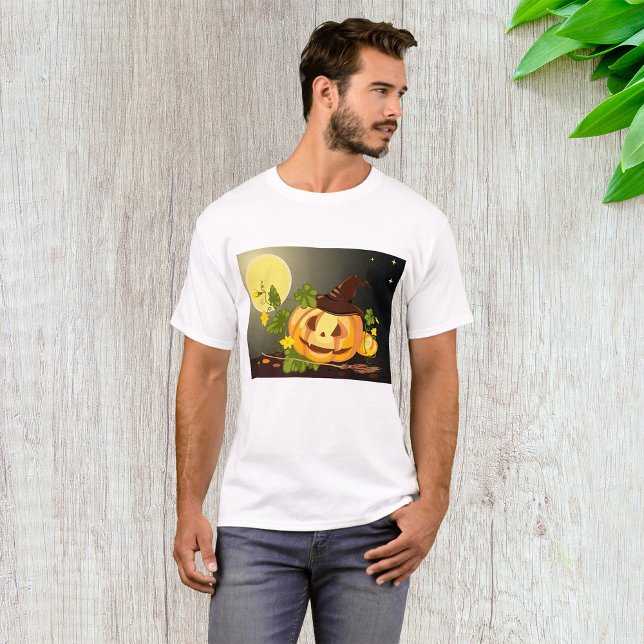 Pumpkin Witch Manar T-Shirt (Skapare uppladdad)