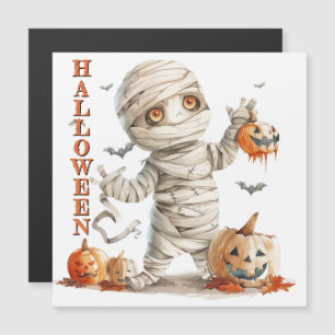 Pumpkindropp - Mummy med en söt Skräm