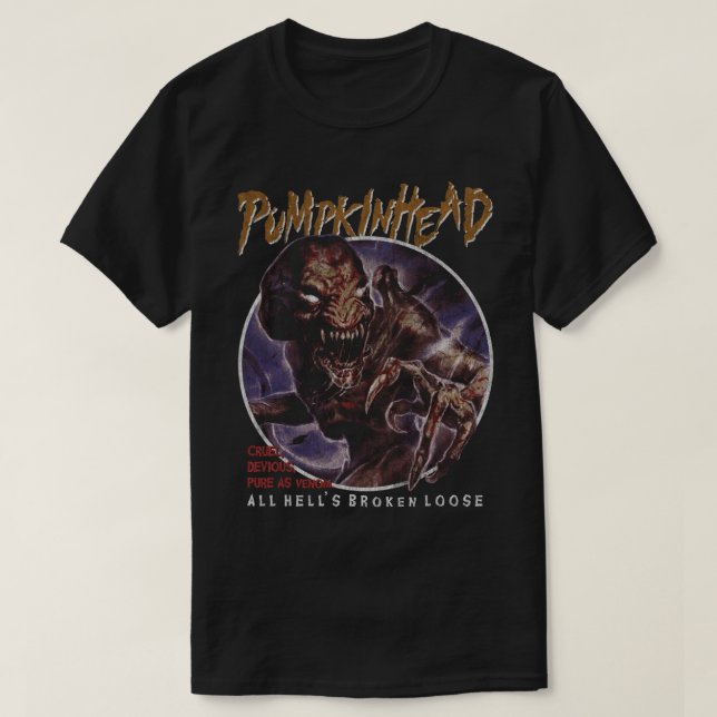 Pumpkinhead1 T Shirt (Design framsida)