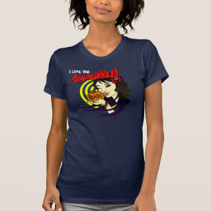 Pumpkinhead kysskvinna utslagsplats t-shirt