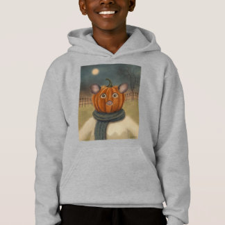 Pumpkinhead Mouse Kids pull-over Hoodie T Shirt