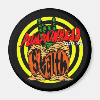 Pumpkinhead Zombie Sten Magnet
