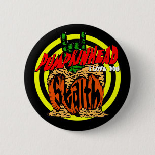 Pumpkinhead Zombiesten knäppas Knapp
