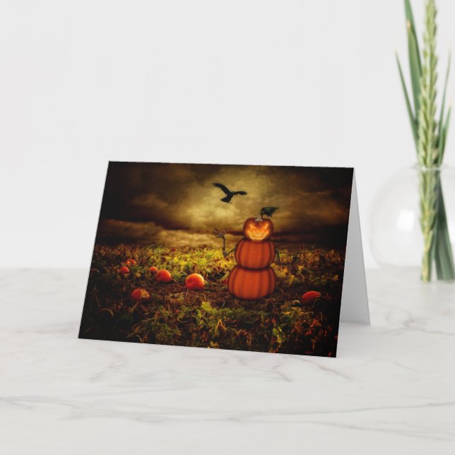 Pumpkinman Kort (Framsida)