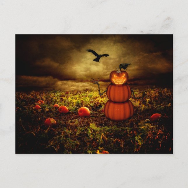 Pumpkinman Vykort (Framsida)