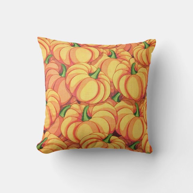 Pumpkins accent Pillow Kudde (Framsida)