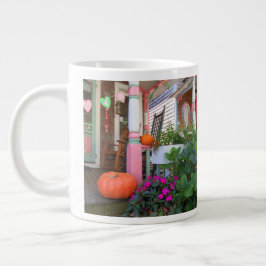 Pumpkins and Hearts - Martha's Vineyard Jumbo Mugg