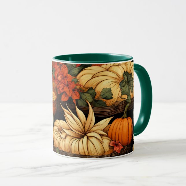 Pumpkins and More, Autumn, Mugg (Framsida höger)