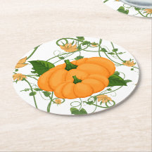 Pumpkins and Vines Halloween Thanksgiving