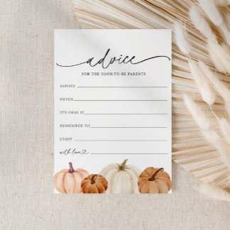 Pumpkins Baby Adapter Inbjudningar