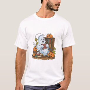 Pumpkins Bokar Höst löv T Shirt