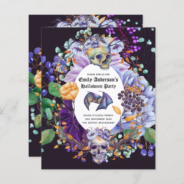 Pumpkins-budget för Döskallar med bästa värde för  (Fram/baksida)