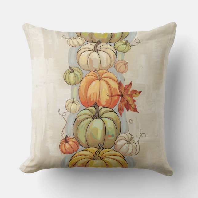 Pumpkins Dekorativ kudde (Framsida)