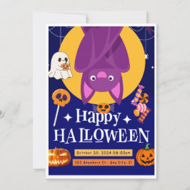 Pumpkins & Fladdermus Halloween Bash - inbjudan ti