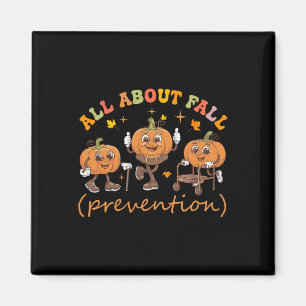 Pumpkins för Fall Prevention Thanksgiving i Kärlek Magnet