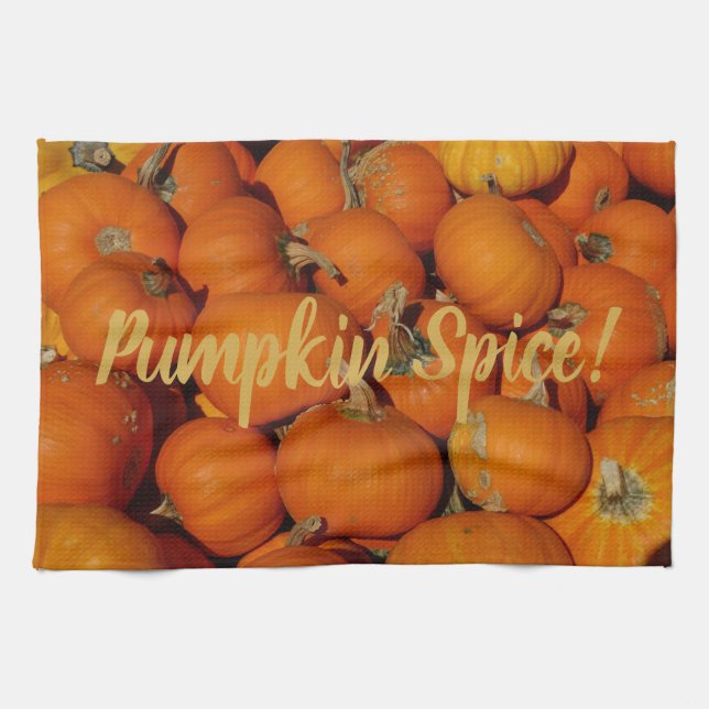 Pumpkins Galore! Kökshandduk (Horisontell)