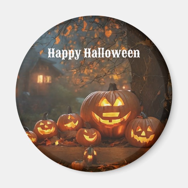 Pumpkins Halloween Family Collection Magnet (Framsidan)