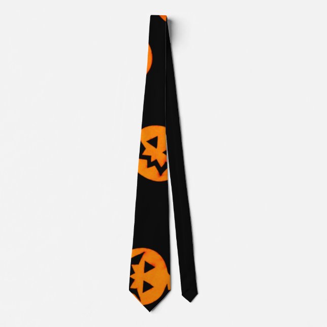 Pumpkins Halloween Neck Tie Slips (Framsida)