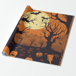 Pumpkins halloween presentpapper
