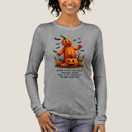 Pumpkins in Fladdermus Säsong Farm Advertising T Shirt
