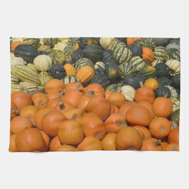 Pumpkins Kitchen Towels Kökshandduk (Horisontell)