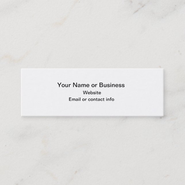 Pumpkins Mini Bookmark-Affärskort Visitkort (Framsida)