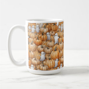 Pumpkins och Ghost Kaffemugg