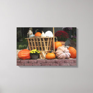Pumpkins och Morsa Autumn Bild