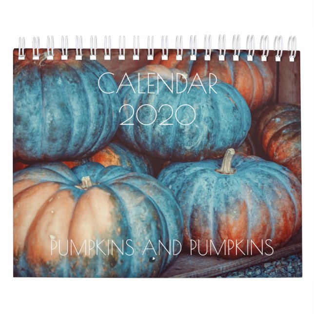 PUMPKINS OCH PUMPKINS 2020 CALENDAR KALENDER (Omslag)