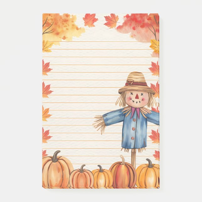 Pumpkins & Patchwork Post-it Block (Framsida)